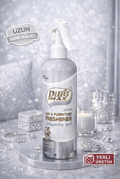 best of cosmetic-pure max Platin oda kokusu 400ml oda-ofis-araba-lavabo-dekor...