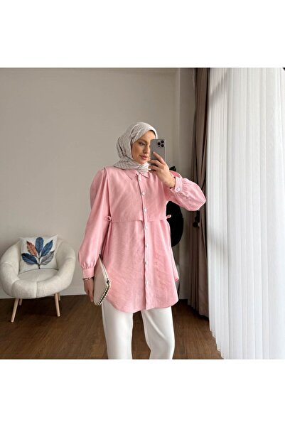 MOONSC Women's Violet Hijab Shirt