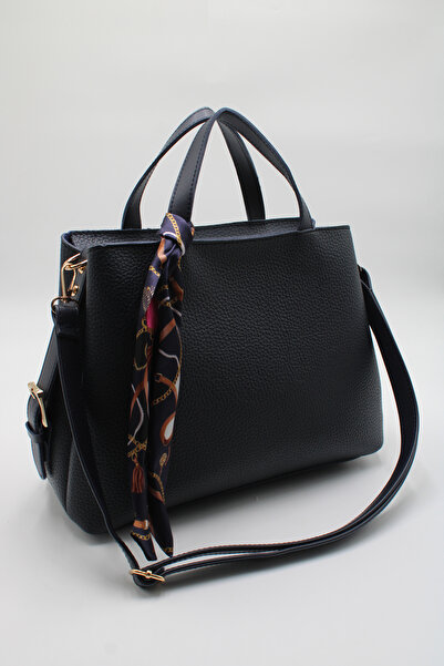 LASSO Geantă de mână, de umăr și de braț pentru femei, albastru marin, de dim...