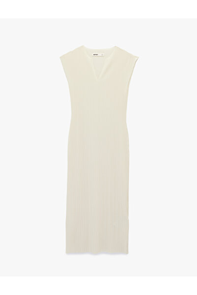Koton Sleeveless Midi Dress