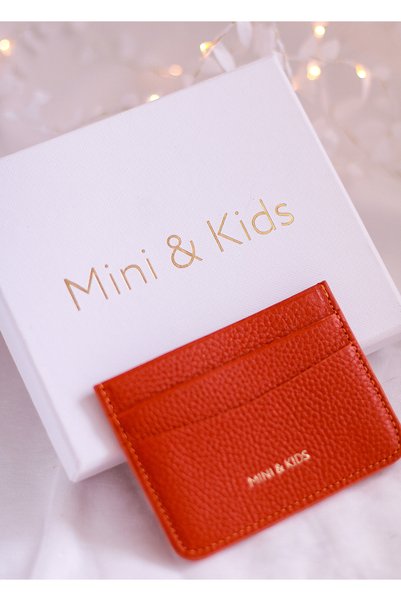 Mini and Kids Mini & Kids Mini Card Holder - Orange