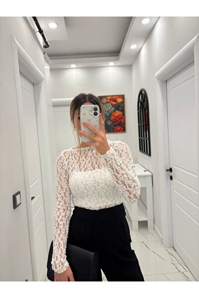 baharşahin Dantel bluz