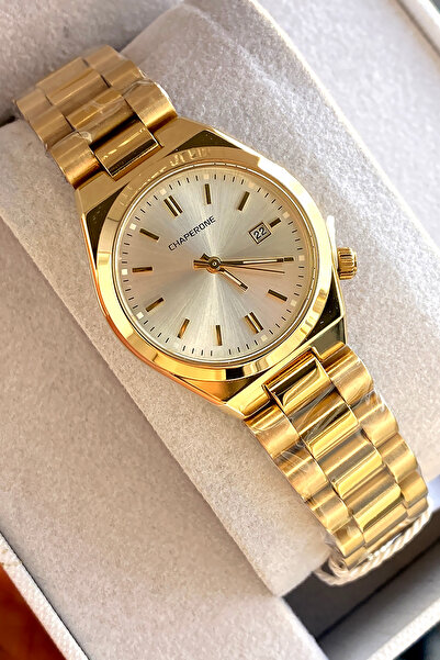 Chaperone Orijinal Erkek Kol Saati Çelik Kordon Sevgiliye Hediye Sevgililer G...