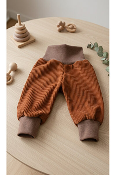 Süslüm Kids Velvet Harem Twill Camisole Pants