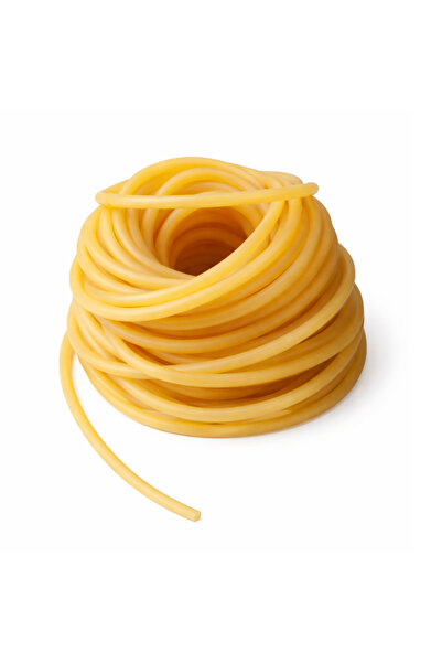 EXİZ TİCARET 5 Metre Doğal Lateks Serum Lastiği (5-8 mm)–Esnek Dayanıklı Hort...