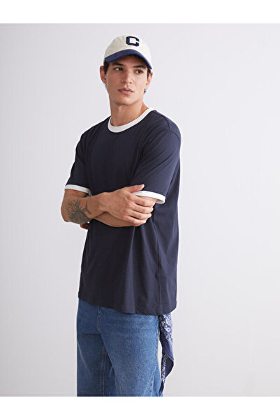 LC Waikiki Zero Roba Collar Combed Cotton Men's T-Shirt from Uzg Store for St...