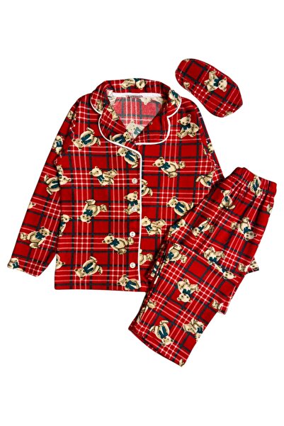 Fil Kids Țesătură din bumbac și piele întoarsă pentru fete, în carouri roșii,...