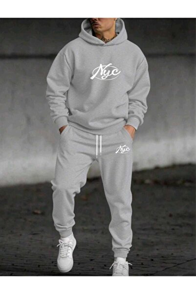 DİVİN Unisex Street Style Tracksuit Set