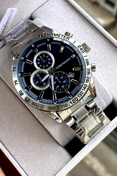 Chaperone Orijinal Erkek Kol Saati Çelik Kordon Sevgiliye Hediye Sevgililer G...