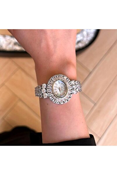 Louis Nice Women's Zircon Watch in Silver