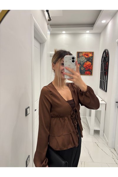 baharşahin قميص الساتان