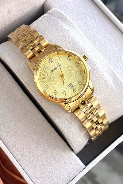 Chaperone ساعة يد رجالية أصلية بحزام فولاذي هدية للحبيب هدية عيد الحب