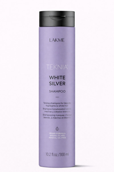 teknia Lakme White Silver Sampon vegan , fara parabeni si uleiuri minerale - ...