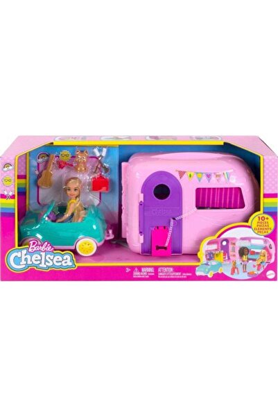 Barbie Club Chelsea Karavan Oyun Seti – Kamp Macerası (FXG90)