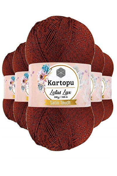 Kartopu 5 piese Lotus Lux Bikini Bustieră Bluză cu fir de tricotat argintiu K...