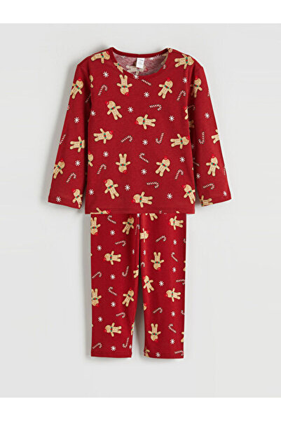 LC Waikiki RMZ GİYİM FARKIYA طقم بيجامة للأولاد بتصميم روبا ياكا ذو طابع عيد ...