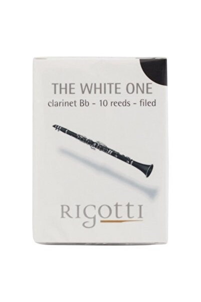 Rigotti RGCCW15 White Bb Klarnet Kamışı No: 1.5 (Başlangıç/Eğitim) - Tekli Pa...