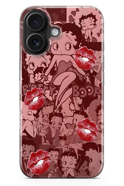 moonset Iphone 17 Uyumlu Baskılı Yumuşak Silikon Şeffaf Telefon Kılıfı