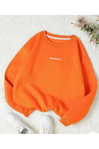COHERENT Unisex Women/Men Brklyn Custom Printed Colorful Oversize Crew Neck C...
