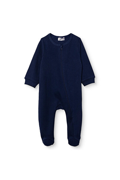 ebebek Hello Baby HelloBaby HelloBaby Erkek Bebek Patikli Tulum Fermuarlı Cre...