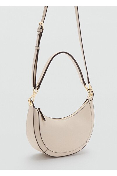 MANGO Woman Oval omuz çantası