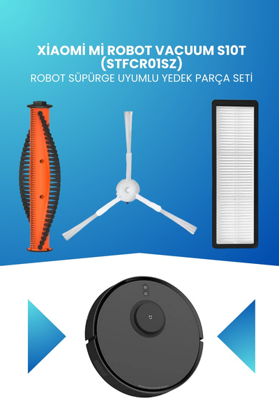 ELECTROLL Set de piese de schimb compatibile cu aspiratorul robot Mi Robot Va...