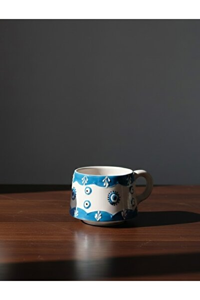 Artiser كوب سيراميك مزين بعين الشر، كوب سيراميك معبأ لعيد الحب، كوب سيراميك ب...