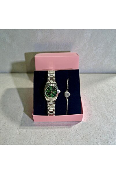 LANURE CO. 💚 Silver Serisi – Özel gün& Doğum günü kutulu hediye Zümrüt Yeşil...