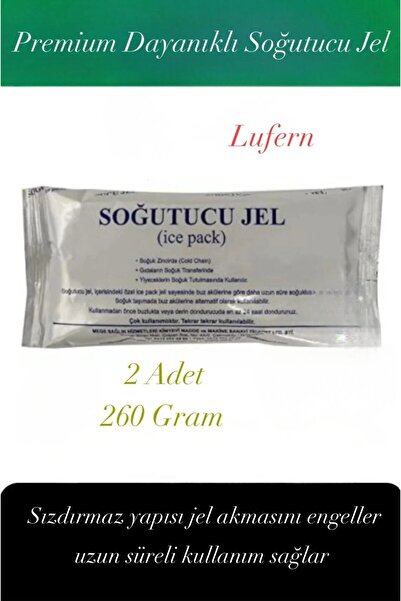 Lufern Dayanıklı Soğutucu Jel Poşet Buz Aküsü Malzeme Kamp Piknik Yolculuk Se...