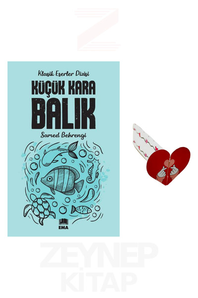Ema Kitap Küçük Kara Balık (Klasik Eserler Dizisi) Kalp Ayraç Hediye