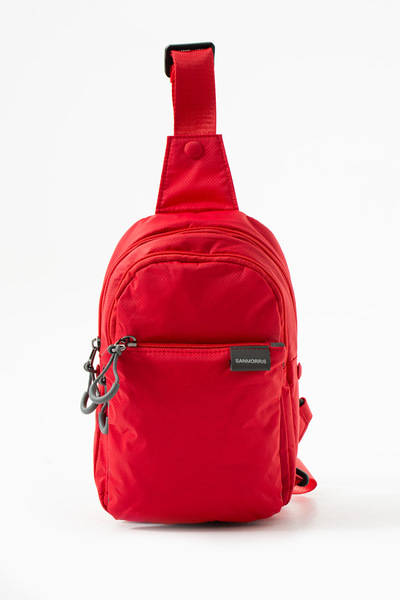 Sanmorris 6004 Unisex Wrinkle Fabric Water Resistant Multi-Compartment Body Bag