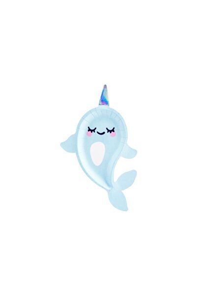 Party Kits Narwhal paper plates