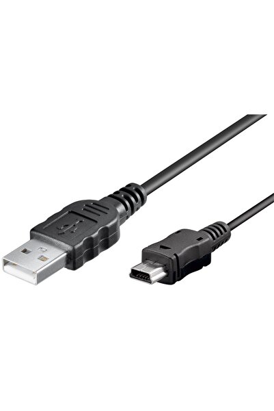 OEM Cablu mini USB B tata - USB 2.0 tata 1m negru