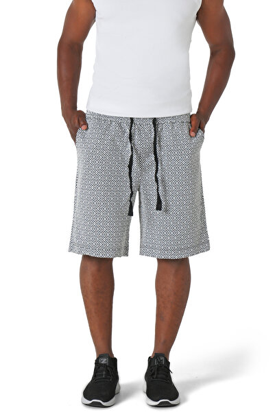 SilverStone Men's shorts with a unique pattern, comfortable fit, and elastic ...