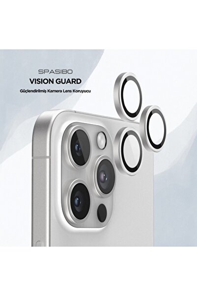 Vision Guard iPhone 14 Pro Max Kamera Lens Koruyucu
