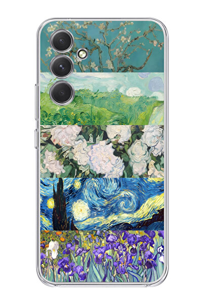 moonset Samsung Galaxy S24 Plus Uyumlu Baskılı Yumuşak Silikon Şeffaf Telefon...