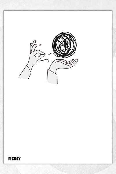 Ficksy A5 Psychology Notepad Unlined Notebook - 50 Sheets - Memopad - Notepad...