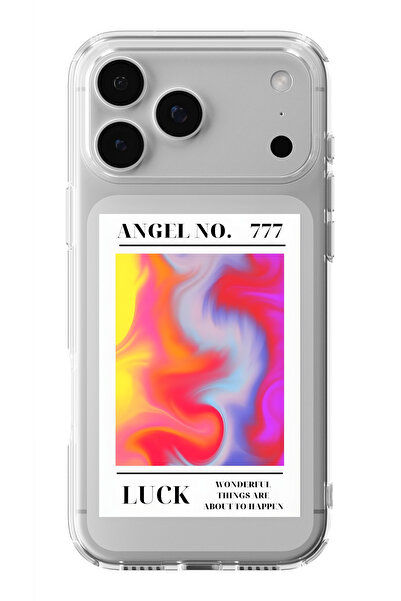 moonset Iphone 17 Pro Max Uyumlu Baskılı Yumuşak Silikon Şeffaf Telefon Kılıfı