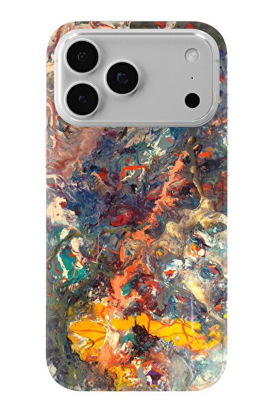 moonset Iphone 17 Pro Uyumlu Baskılı Yumuşak Silikon Şeffaf Telefon Kılıfı