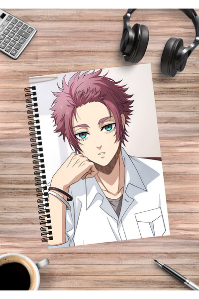 mertfigur Blue Lock Itoshi Sae Spiral Notebook A5 (50 Sheets)