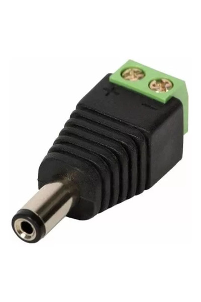 OEM Βύσμα τροφοδοσίας DC αρσενικό 2,5x5,5 mm τύπου μπλοκ ακροδεκτών ταχείας σ...