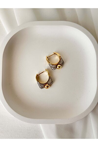 BOJOVA Taş Montür Toplu Halka Küpe