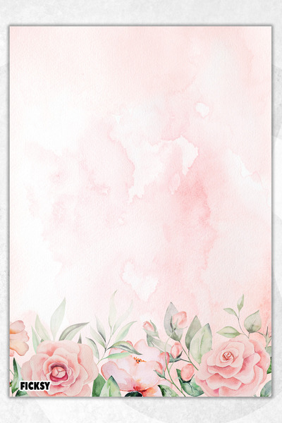 Ficksy دفتر ملاحظات A5 بدون خطوط - 50 ورقة - مذكرة - دفتر ملاحظات - ورق ملاحظات