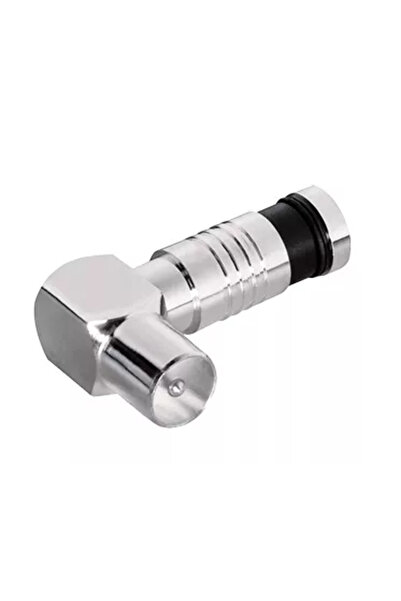 OEM Mufa COAXIAL tata tip compresie cotit 90 grade max 7mm