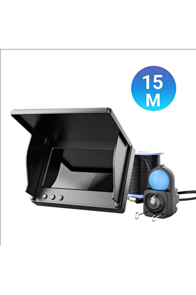 Choice1 15m Portable Fish Depth Finder Water Handheld 1080P 4.3 Inch LCD Fish...