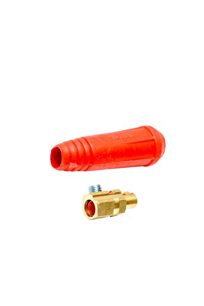 OEM Quick connector, for any type of welding machine, red male model 9mm, cab...