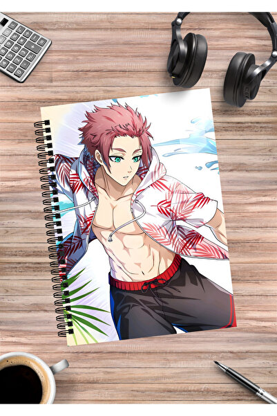 mertfigur Blue Lock Itoshi Sae Spiral Notebook A5 (50 Sheets)