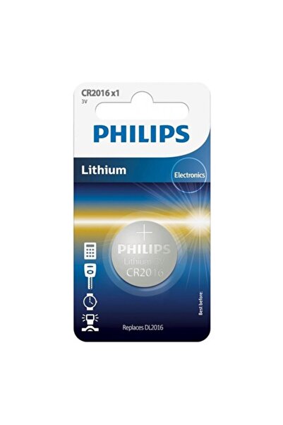Philips Baterie litiu tip monedă CR2016 3V, 75mAh, 1 pachet