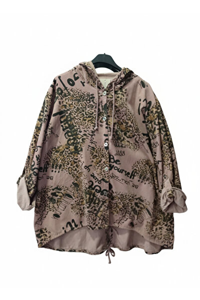 Park Moda İnce fittilli kadife kapsonlu gömlek (kap)