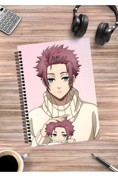 mertfigur Blue Lock Itoshi Sae Spiral Notebook A5 (50 Sheets)